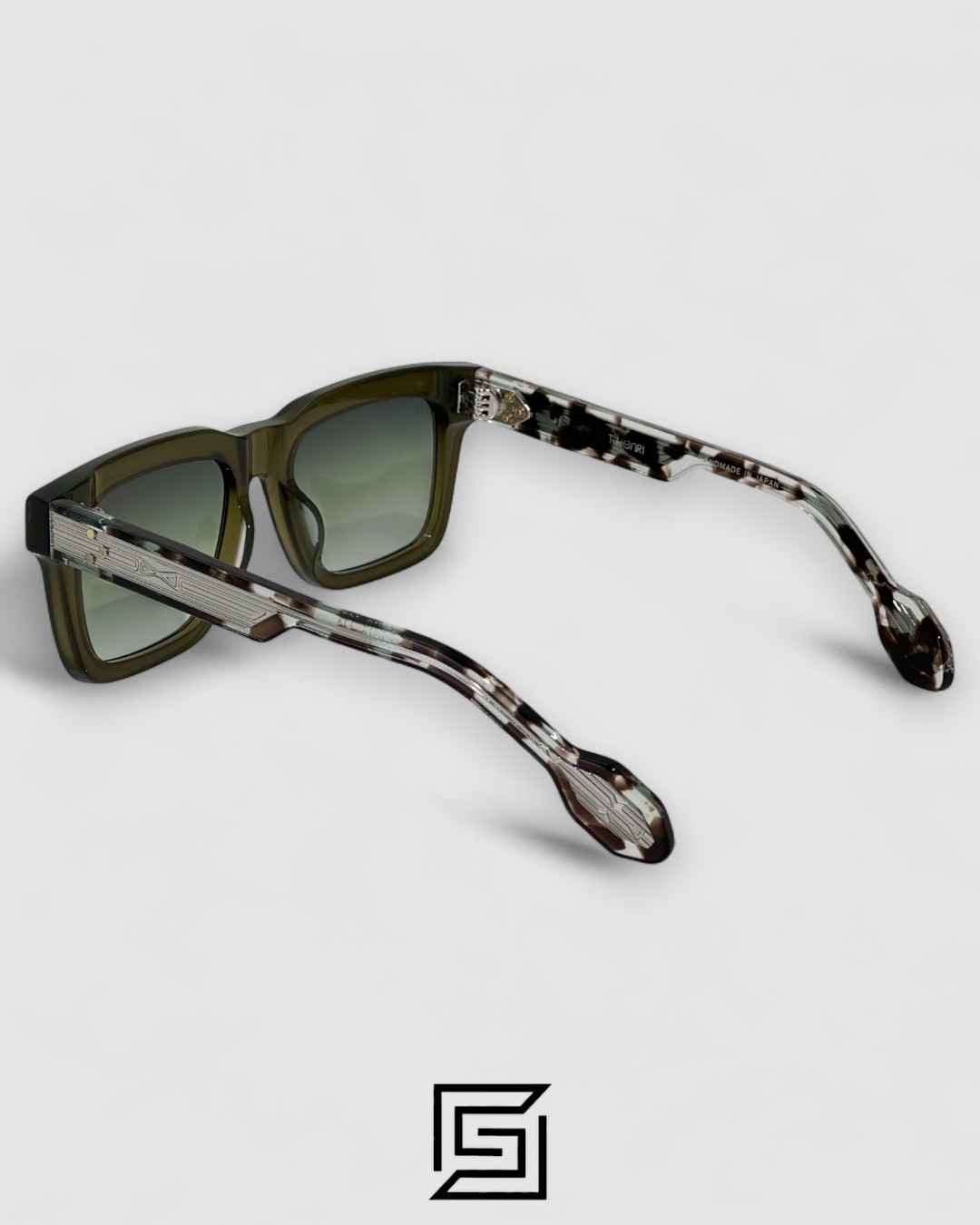 ⁦T HENRI H1 Green Lenses Transparent Green Frame⁩ - الصورة ⁦3⁩