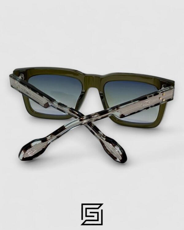 T HENRI H1 Green Lenses Transparent Green Frame