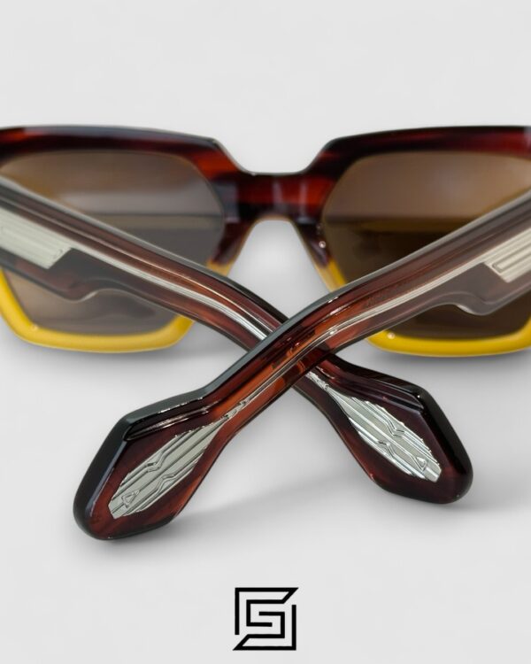 T HENRI UTOPIA Brown Lenses Half Brown Frame