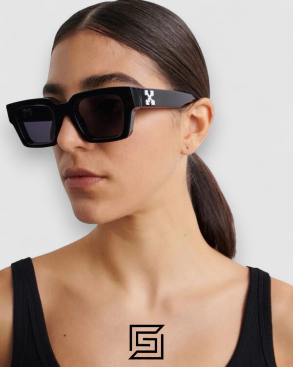 Off-White OER111 Black Lenses Black Frame