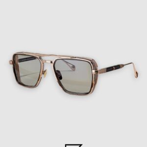 MAYBACH The PADKYLOBI Silver Reflection Lenses Rose Gold Frame - Image 1