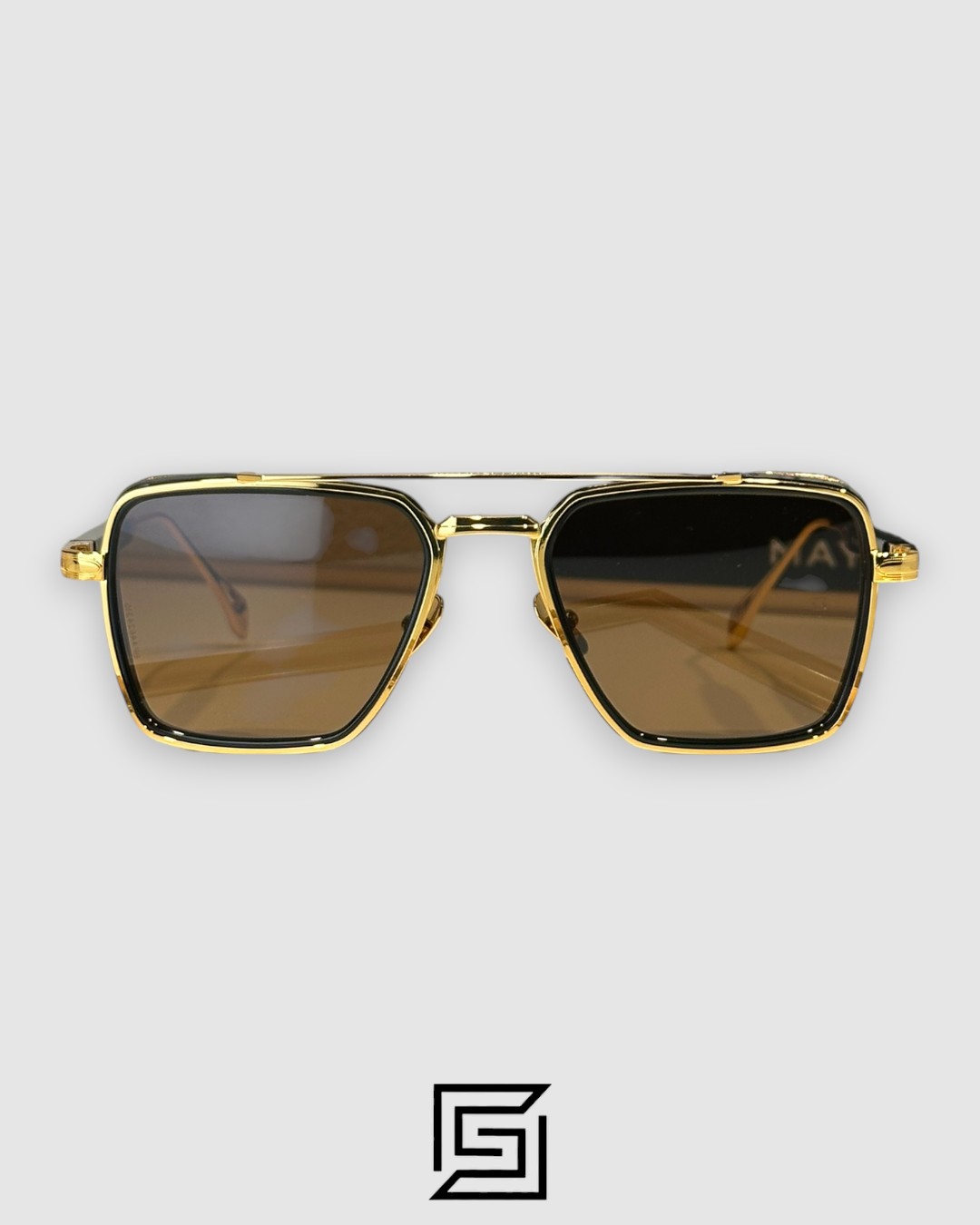 MAYBACH The PADKYLOBI Brown Lenses Gold Frame - Image 2