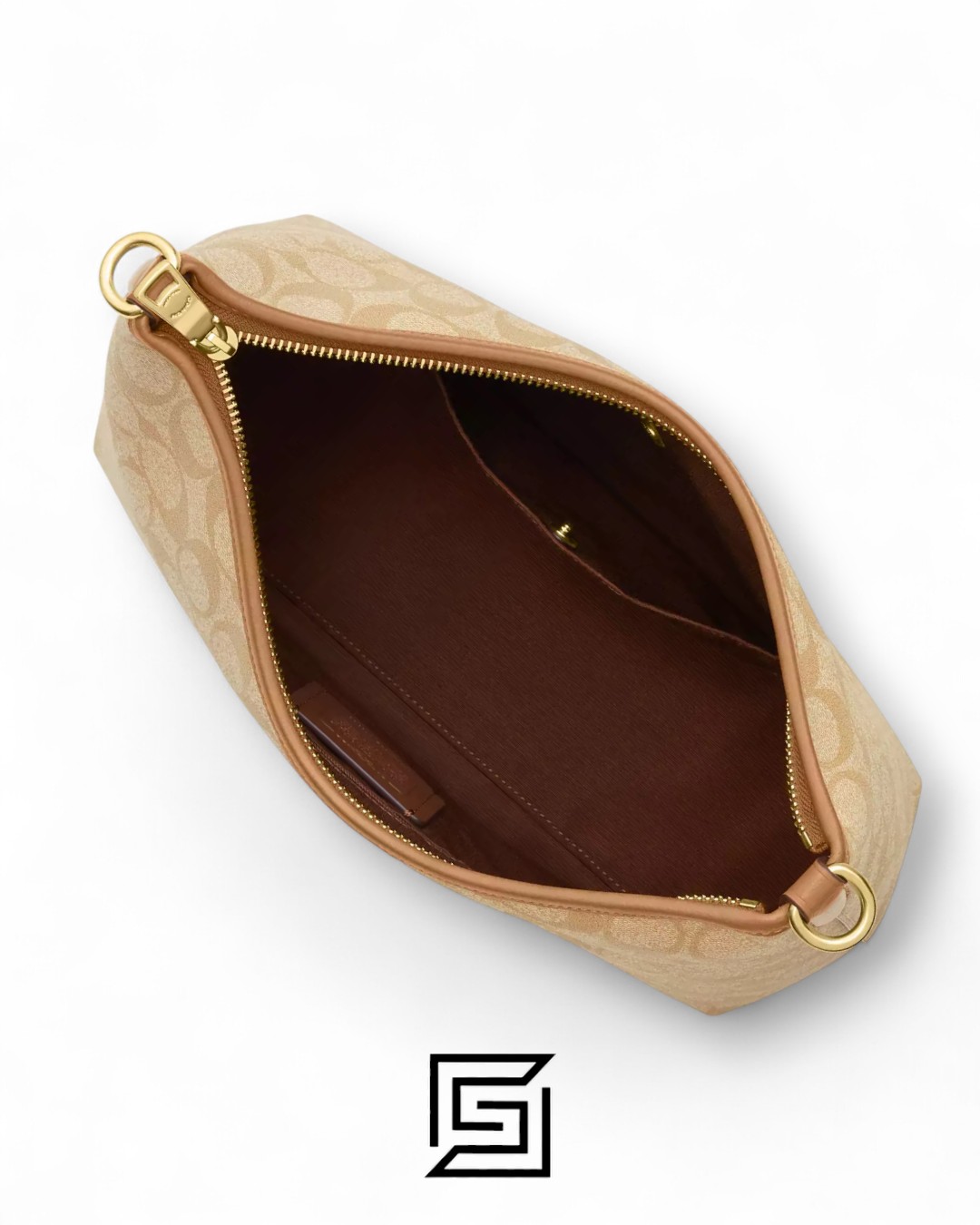 Coach Laurel Shoulder Bag In Signature Canvas CR149 Khaki - Image 4