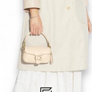 Coach Pillow Tabby Shoulder White Bag – Style No. C3880 - Image 5