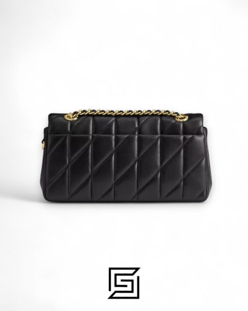 Alternative view of Coach Tabby Shoulder Bag 26 With Pillow Quilting Black Gold – Style No. CP150