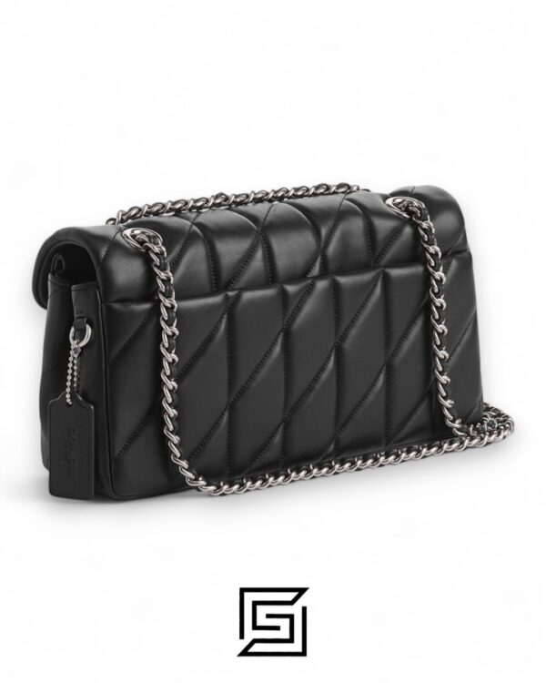 Coach Tabby Shoulder Bag 26 With Pillow Quilting Black Silver – Style No. CP150