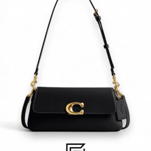 Coach Jet Shoulder Bag Black – Style No. CAM16 - Image 1