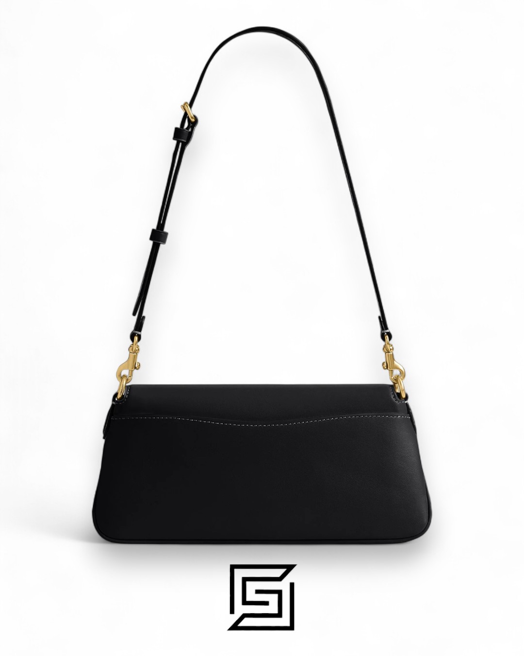 Coach Jet Shoulder Bag Black – Style No. CAM16 - Image 2