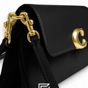 Coach Jet Shoulder Bag Black – Style No. CAM16 - Image 6