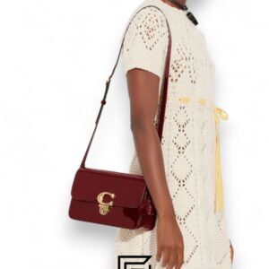 ⁦Coach Studio Bag 20 Red Verne – Style No. CE761⁩ - الصورة ⁦6⁩