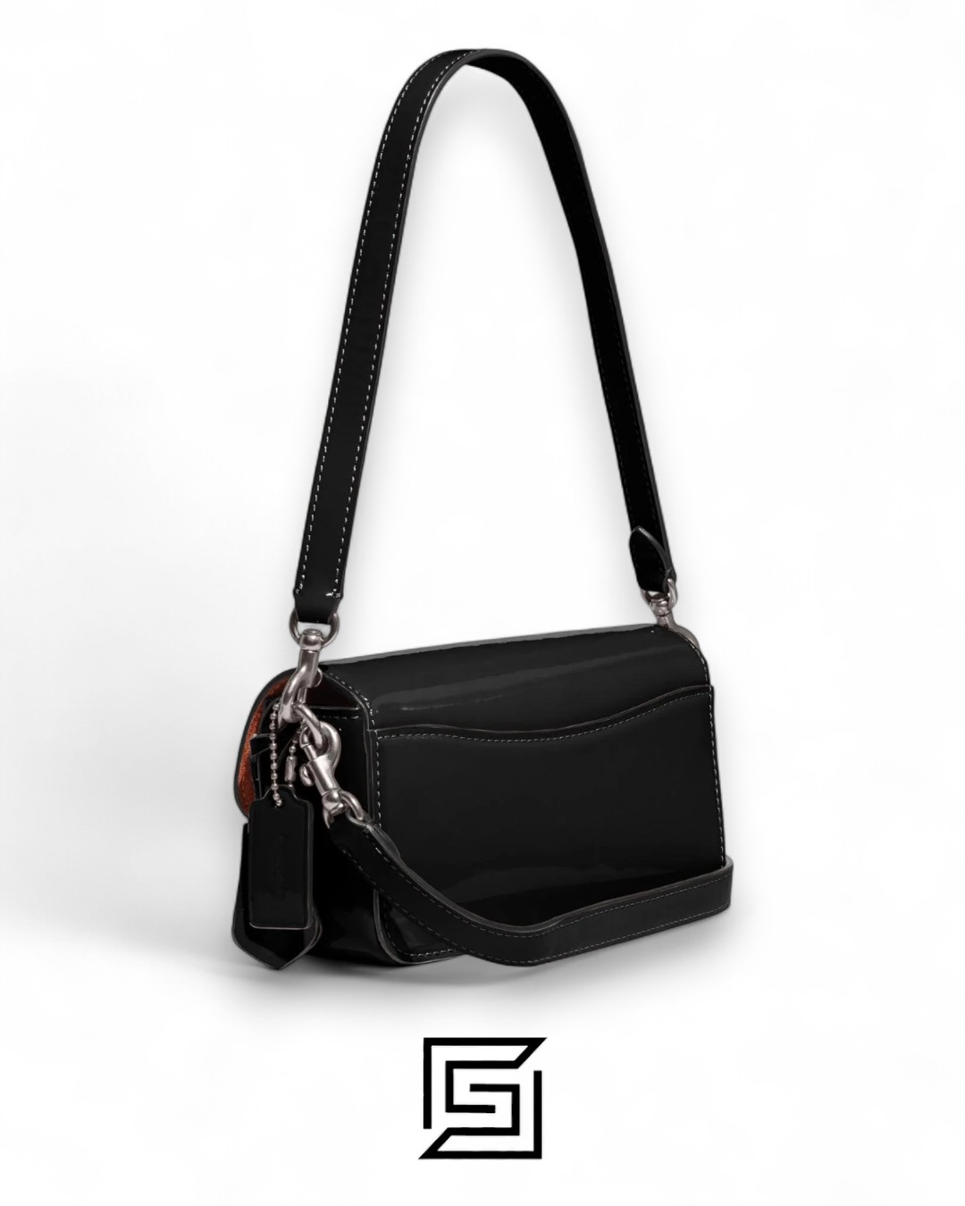 Coach Studio Bag 20 Black Verne – Style No. CE761 - Image 5