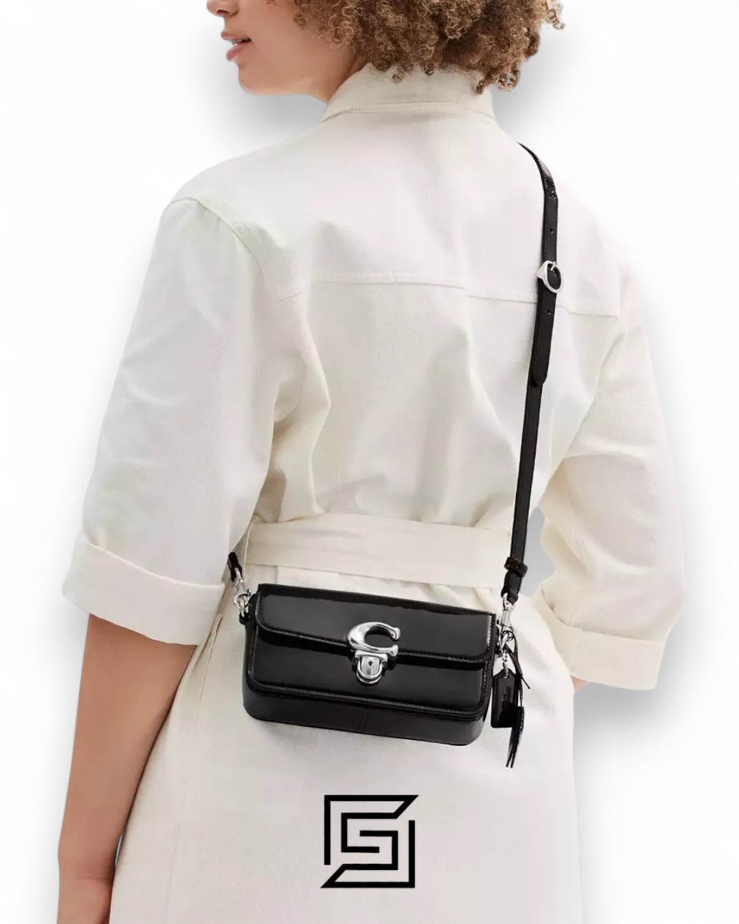 Coach Studio Bag 20 Black Verne – Style No. CE761 - Image 9