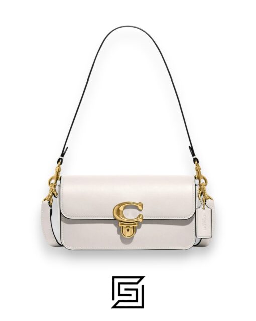 Coach Studio Baguette White Bag – Style No. CE331