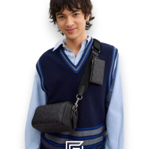 COACH Axel Crossbody Bag In Signature Canvas Style No. CJ674 - Image 5
