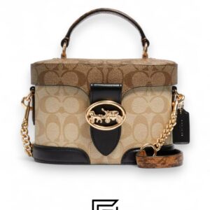 Coach Georgie Gem Crossbody In Blocked Signature Canvas  – Style No. 5504 - Image 1