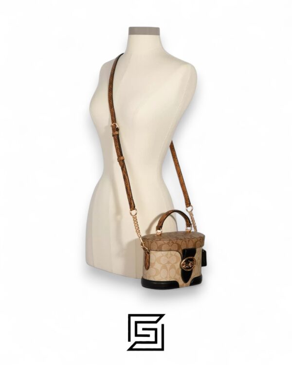 Coach Georgie Gem Crossbody In Blocked Signature Canvas – Style No. 5504