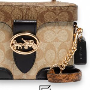 Coach Georgie Gem Crossbody In Blocked Signature Canvas  – Style No. 5504 - Image 2