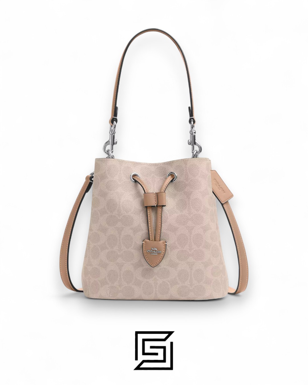 Coach Rowan Bucket Bag In Signature Canvas Cream – Style No. CBH07 - Image 2