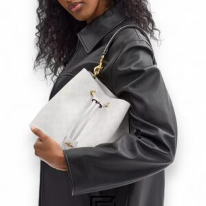 Coach Rowan Bucket Bag In Signature Canvas White – Style No. CBH07 - Image 7