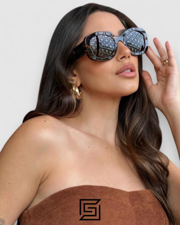 Prada PRA 13S Grey Lenses Black Frame