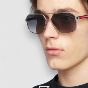 Prada SPS A50 Black Lenses Black Frame - Image 4