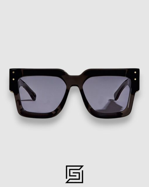 Alternative view of AMIRI Acetate Jumbo MA Unisex Sunglasses Black x Grey