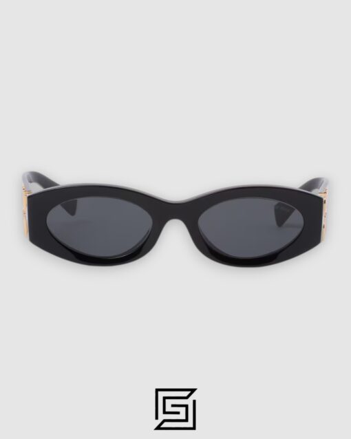 Alternative view of Miu Miu SMU11w Black Lenses and Black Frame