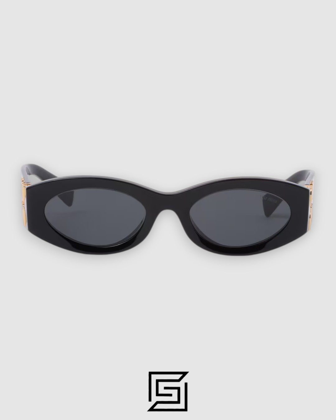 Miu Miu SMU11w Black Lenses and Black Frame - Image 2