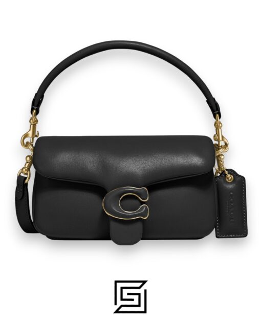 Coach Pillow Tabby Shoulder Black Bag – Style No. C3880