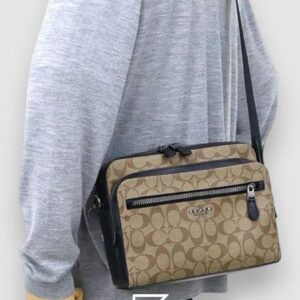 Coach West Camera Bag In Signature Canvas – Style No. 91485 - Image 4