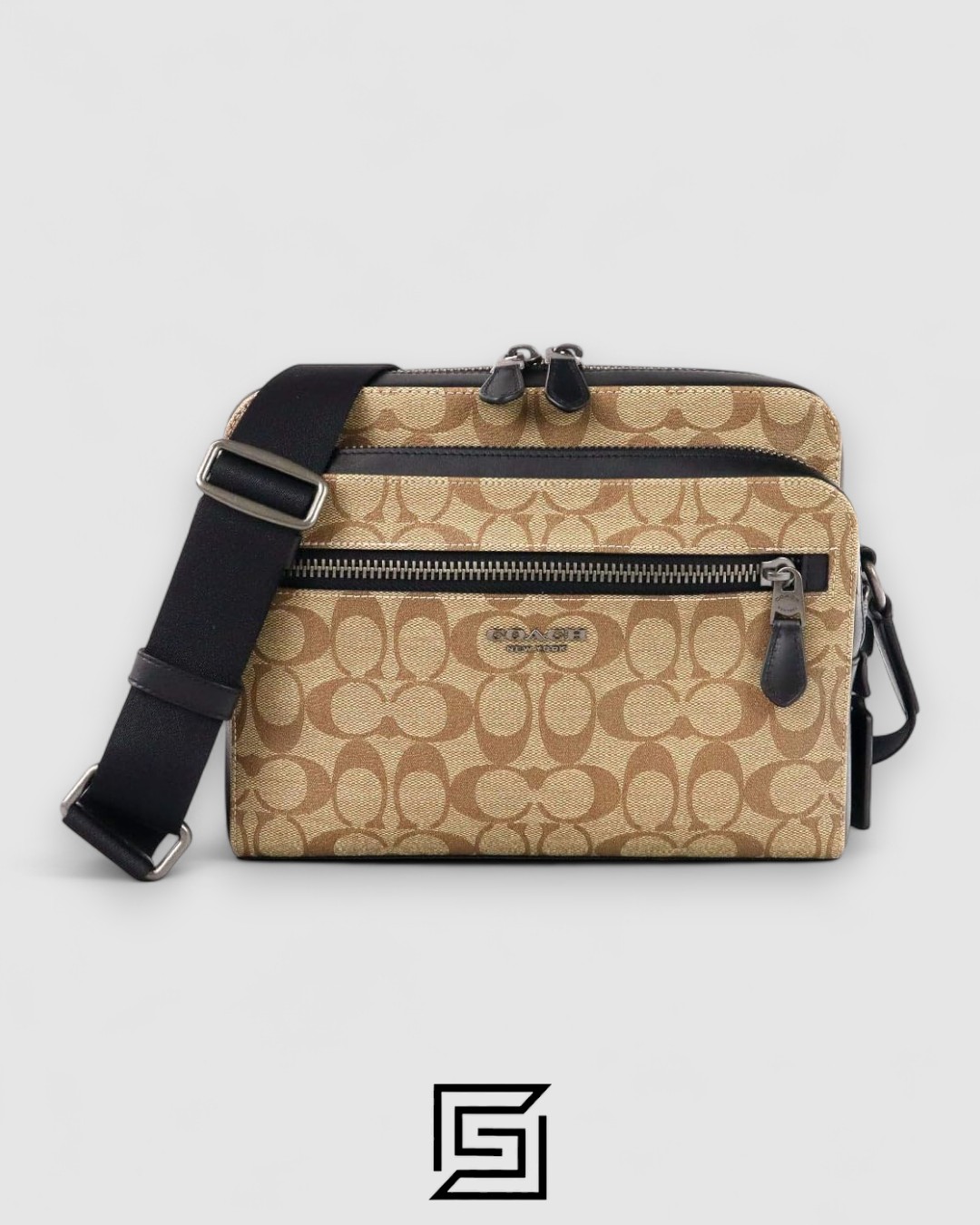 Coach West Camera Bag In Signature Canvas – Style No. 91485 - Image 2