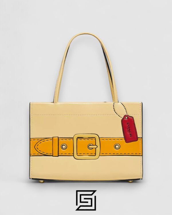 Coach Cashin Carry Tote 20 With Trompe L'oeil Print – Style No. C9813