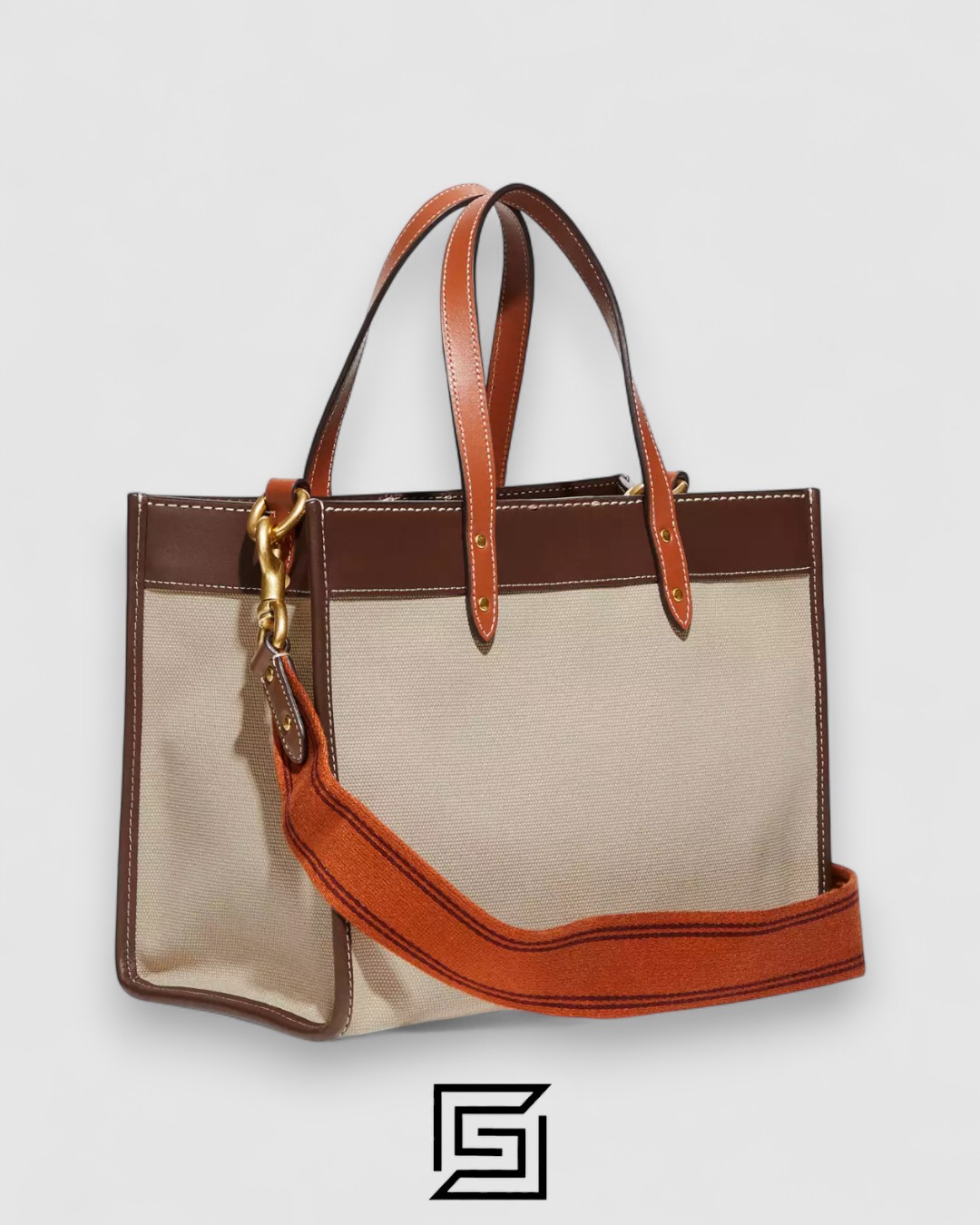 ⁦Coach Field Tote 30 With Coach Badge – Style No. C8459⁩ - الصورة ⁦2⁩