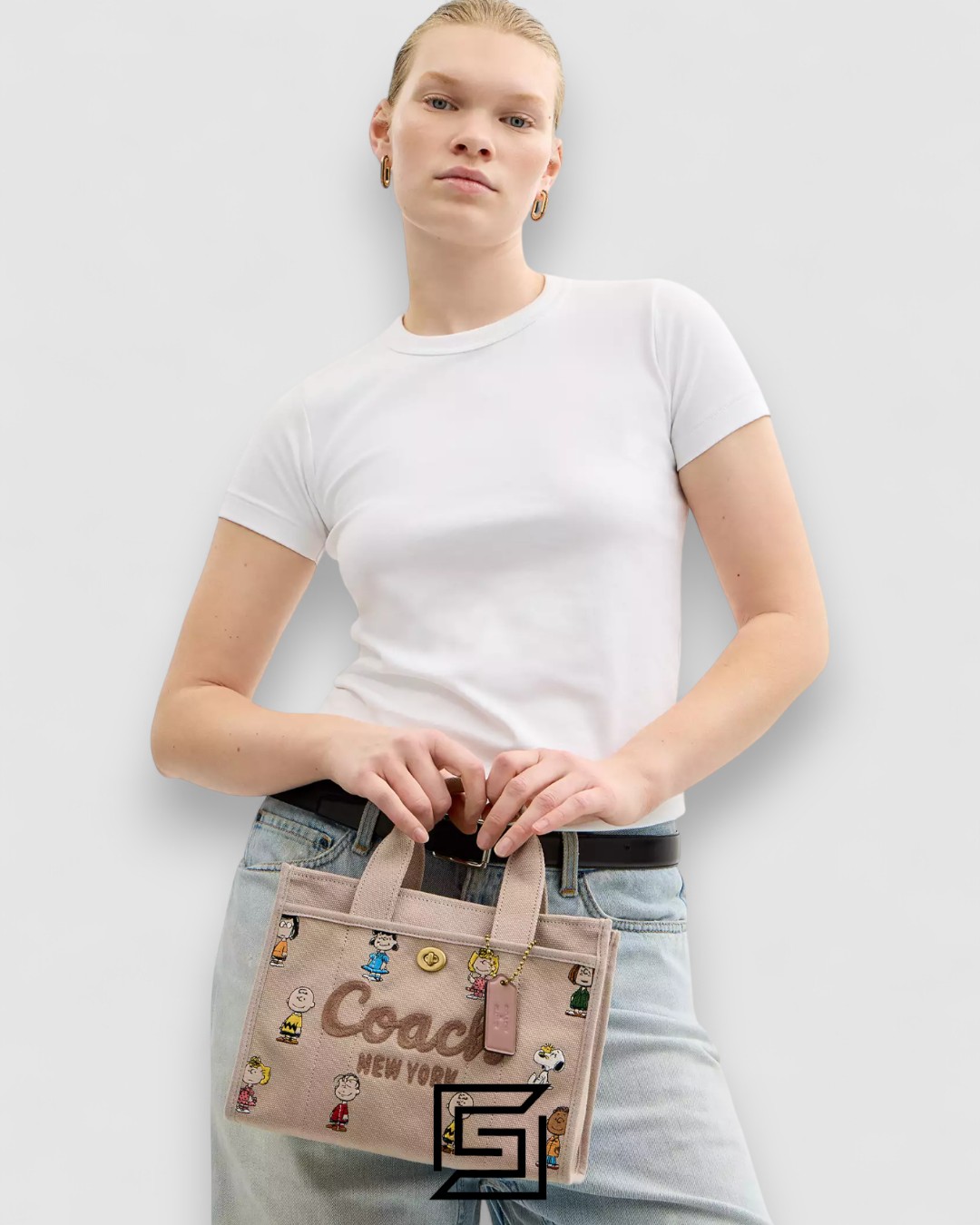 Coach X Peanuts Cargo Tote Bag 26  – Style No. CBF70 - Image 7