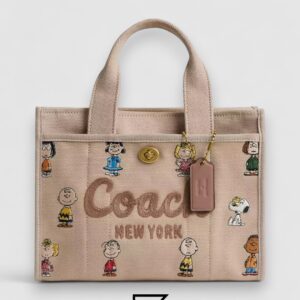 Coach X Peanuts Cargo Tote Bag 26  – Style No. CBF70 - Image 1