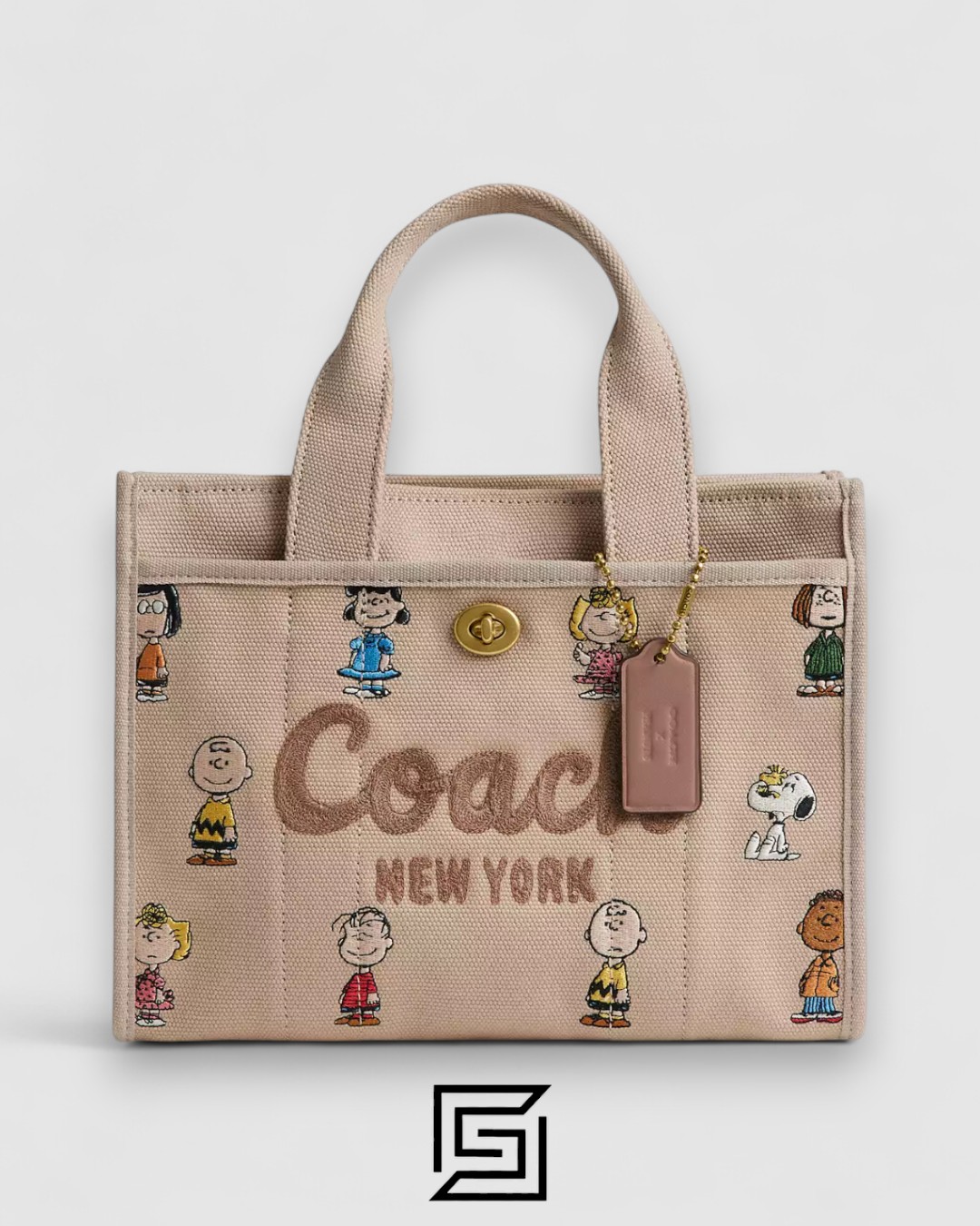 Coach X Peanuts Cargo Tote Bag 26  – Style No. CBF70 - Image 1