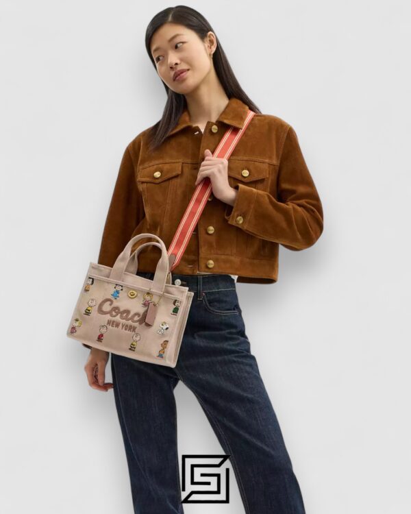 Coach X Peanuts Cargo Tote Bag 26  – Style No. CBF70