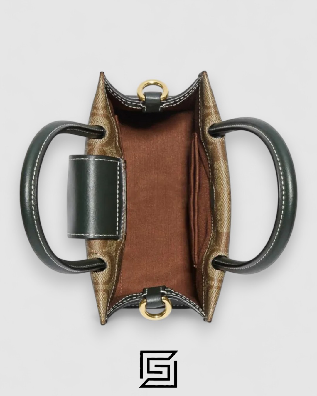 Coach Mini Cally Crossbody in Signature Canvas with Varsity Motif – Style No. CF381 - Image 3