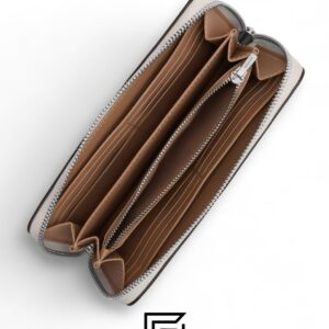 ⁦Coach Long Zip Around Wallet Boardwalk Graphic Style No. CU382⁩ - الصورة ⁦2⁩