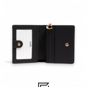 ⁦Coach Snap Wallet In Black Style No. C2862⁩ - الصورة ⁦2⁩