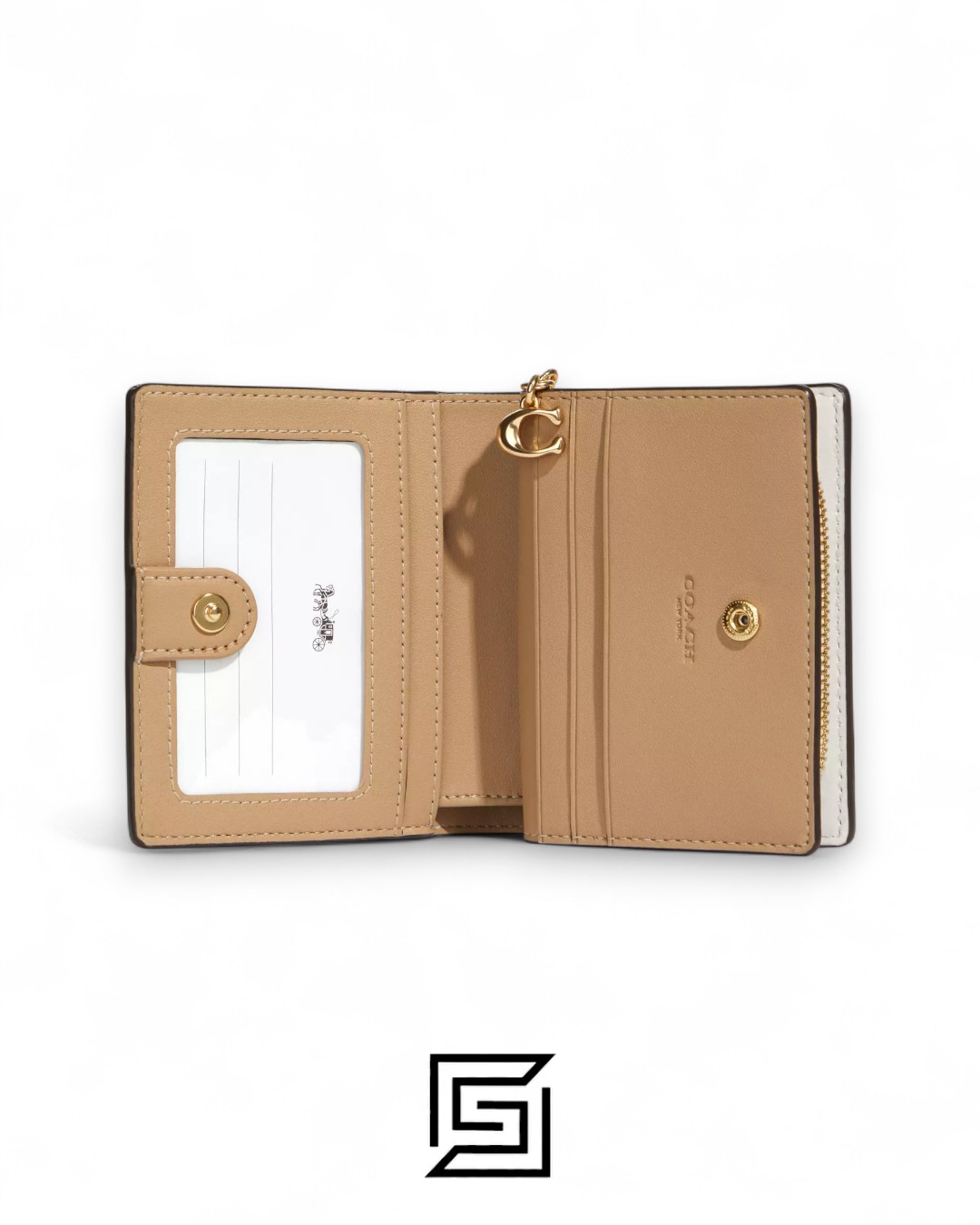 Coach Snap Wallet In Signature Canvas With Mystical Floral Print Style No. C8704 - Image 2