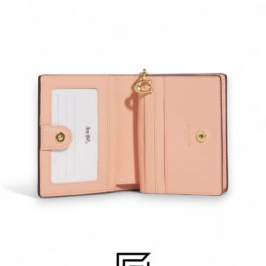Coach Snap Wallet In Signature Canvas With Strawberry Print Style No. CB605 - Image 2