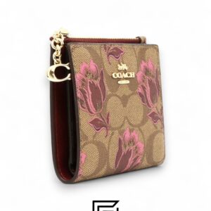 Coach Edition 2 Snap Card Case In Desert Tulip Print – Style No. F76881 - Image 4