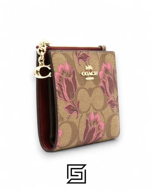 Coach Edition 2 Snap Card Case In Desert Tulip Print – Style No. F76881