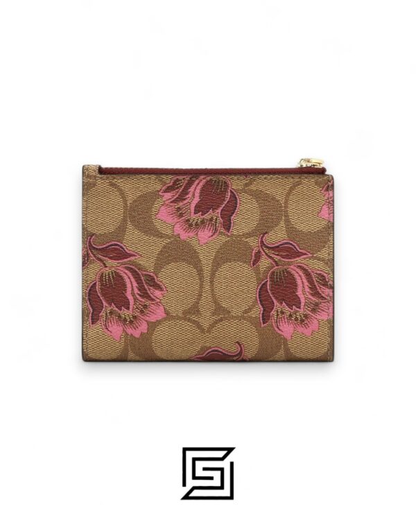 Coach Edition 2 Snap Card Case In Desert Tulip Print – Style No. F76881