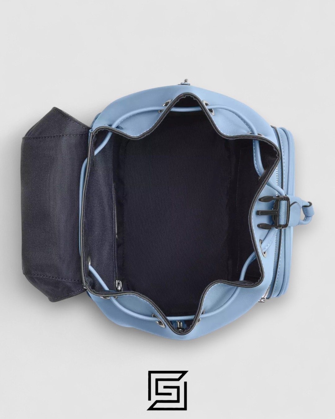 ⁦Coach Pace Backpack Light Blue - Style CR100⁩ - الصورة ⁦3⁩