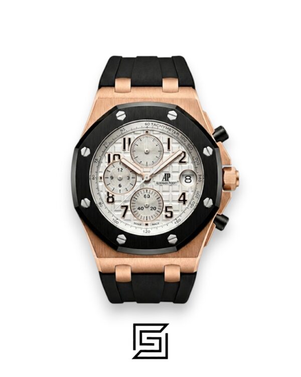 AP Royal Oak Offshore Rose Gold White