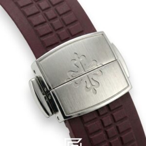 Patek Philippe Aquanaut Chronograph – Brown Dial × Brown Rubber Strap – Japanese Automatic - Image 5