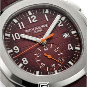 Patek Philippe Aquanaut Chronograph – Brown Dial × Brown Rubber Strap – Japanese Automatic - Image 2