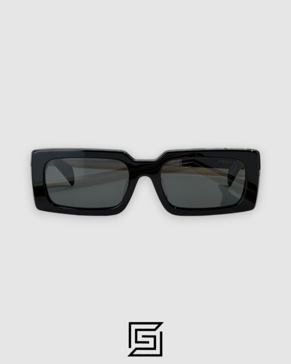 Prada SPR A07F Black Lenses Black Frame